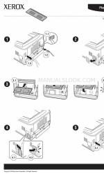 Xerox 3250DN - Phaser B/W Laser Printer 설치 지침