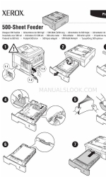 Xerox 3600B - Phaser B/W Laser Printer Installationsanweisungen