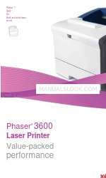 Xerox 3600B - Phaser B/W Laser Printer Broschüre & Specs