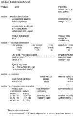 Xerox 4018 Паспорт безопасности продукта