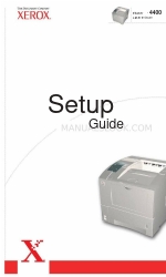 Xerox 4400B - Phaser B/W Laser Printer Setup Manual