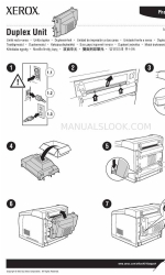 Xerox 4510B - Phaser B/W Laser Printer Hoja de instrucciones