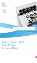 Xerox 4510B - Phaser B/W Laser Printer Handbuch für Auswerter