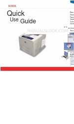 Xerox 4510N - Phaser B/W Laser Printer Quick Use Manual