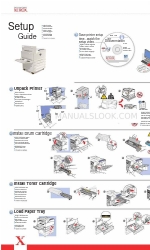 Xerox 5500/YDN - Phaser B/W Laser Printer Setup Manual