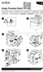 Xerox 5500DN - Phaser B/W Laser Printer Fiche d'instruction