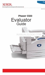 Xerox 5500DN - Phaser B/W Laser Printer Manual do avaliador