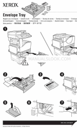 Xerox 5500DT - Phaser B/W Laser Printer Foglio di istruzioni