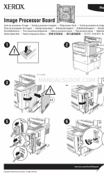 Xerox 5500DX - Phaser B/W Laser Printer Foglio di istruzioni