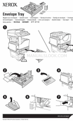 Xerox 5500DX - Phaser B/W Laser Printer Arkusz instrukcji