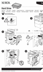 Xerox 5500N - Phaser B/W Laser Printer Instruction Sheet