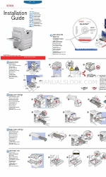 Xerox 5550B - Phaser B/W Laser Printer Manual de instalación