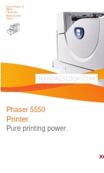 Xerox 5550B - Phaser B/W Laser Printer Especificaciones