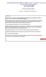 Xerox 6130N - Phaser Color Laser Printer Manuel de compatibilité