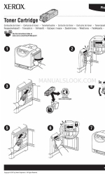 Xerox 6130N - Phaser Color Laser Printer Fiche d'instruction