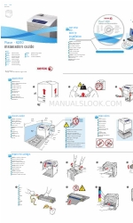 Xerox 6280DN - Phaser Color Laser Printer Installatiehandleiding