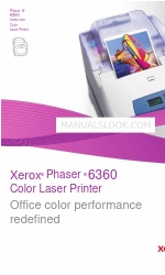Xerox 6360DX - Phaser Color Laser Printer 브로셔 및 사양
