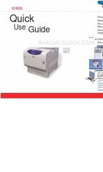 Xerox 6360DX - Phaser Color Laser Printer 빠른 사용 설명서