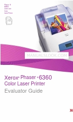 Xerox 6360V_DN Manual del evaluador