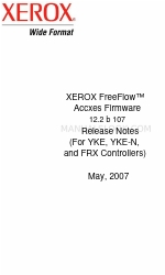 Xerox 721 Uwaga dotycząca wydania