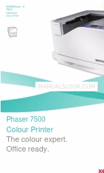 Xerox 7500DX - Phaser Color LED Printer Specifications