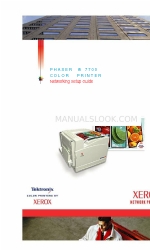 Xerox 7700DN - Phaser Color Laser Printer Install Manual