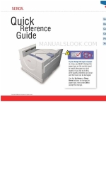 Xerox 7760DX - Phaser Color Laser Printer Quick Reference Manual