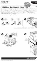 Xerox 7760DX - Phaser Color Laser Printer Foglio di istruzioni