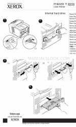 Xerox 8200DX - Phaser Color Solid Ink Printer Handbuch