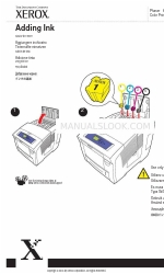 Xerox 8400DP - Phaser Color Solid Ink Printer Manual de acessórios