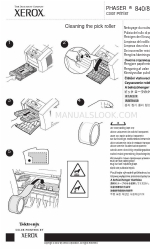 Xerox 8500DN - Phaser Color Solid Ink Printer Installationshandbuch