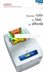 Xerox 8500DN - Phaser Color Solid Ink Printer Kurzanleitung