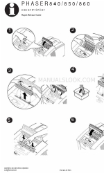 Xerox 850DP - Phaser Color Solid Ink Printer Ergänzendes Handbuch