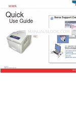 Xerox 8560DN - Phaser Color Solid Ink Printer Quick Use Manual