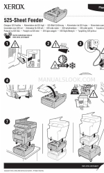 Xerox 8560DT - Phaser Color Solid Ink Printer Instruction Sheet