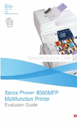 Xerox 8560DX - Phaser Color Solid Ink Printer Руководство для оценщиков