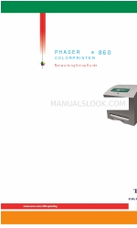 Xerox 860N - Phaser Color Solid Ink Printer Руководство по настройке сети