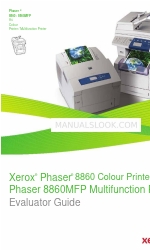 Xerox 8860MFP - Phaser Color Solid Ink Manuale del valutatore