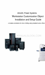 Xerox AS/400 Installation And Setup Manual