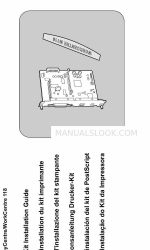 Xerox C11 - DocuPrint Color Inkjet Printer Kurulum Kılavuzu