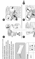 Xerox C123 Copycentre Installationshandbuch