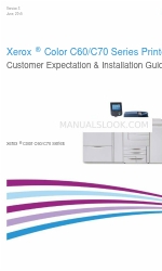 Xerox Color C60 Series Installationshandbuch