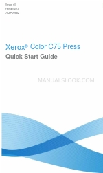 Xerox Color C75 Press Schnellstart-Handbuch