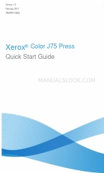 Xerox Color J75 Press クイック・スタート・マニュアル