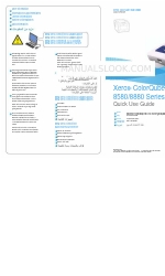 Xerox ColorQube 8580 Series Manual de utilização rápida