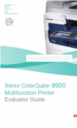 Xerox ColorQube 8900 series Manual del evaluador