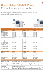 Xerox Colour 560 Printer Specifications