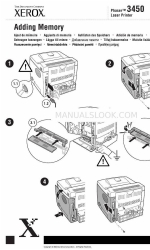 Xerox Phaser 3450 Manual complementario