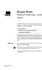 3Com REMOTE ACCESS SYSTEM 150 Release Note