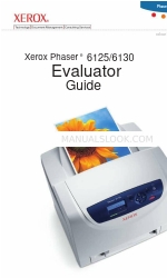 Xerox PHASER 6130 Manual del evaluador